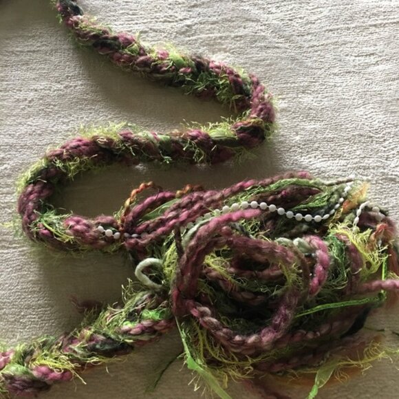 Vintage Braided scarf - Picture 4 of 6